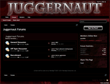 Tablet Screenshot of juggernaut-ps2.com